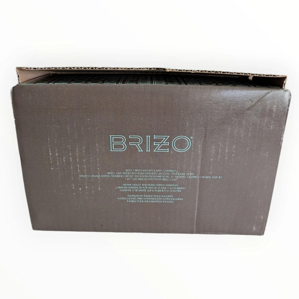 Brizo Odin Widespread Lavatory High Lever Handles New Brushed Nickel HL5375-BN
